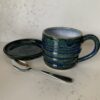 Ripple mugs and saucers - Image 2